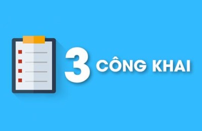 Công khai dự toán ngân sách năm 2024